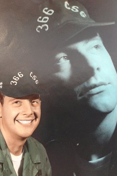 Larry Newby Air Force service photo