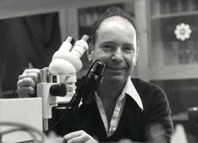 George Streisinger in his lab