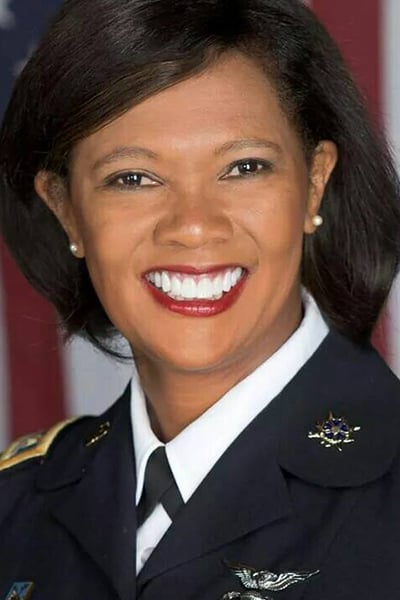 Joelle Rankins Goodwin in uniform