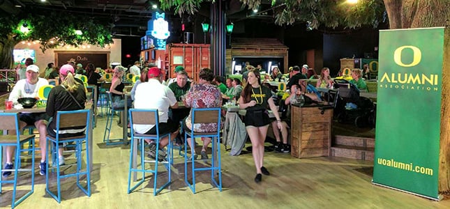 The crowd at The Grill in Phoenix during the Final Four