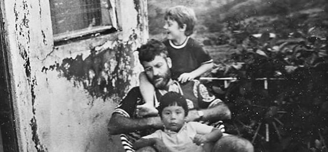 Jay Mullen and children