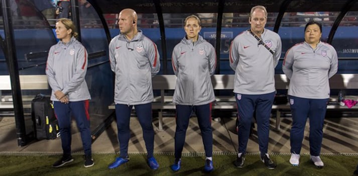 US soccer coaching staff
