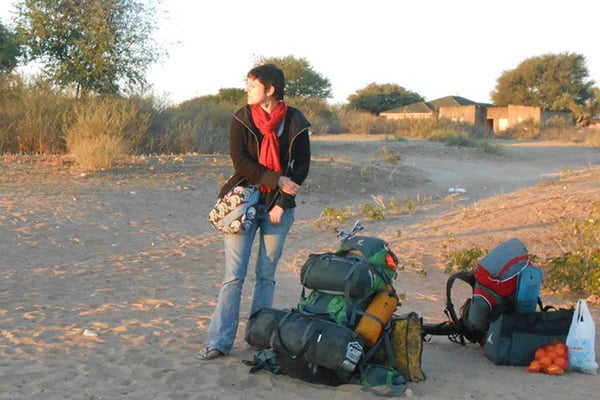 Susan Ordonez exploring South Africa during her time with the Peace Corps