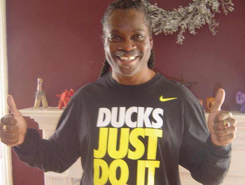 Robert Bailey before the Fiesta Bowl