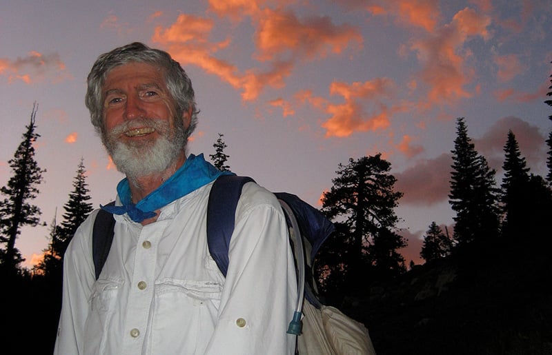 Scout Mann at sunset