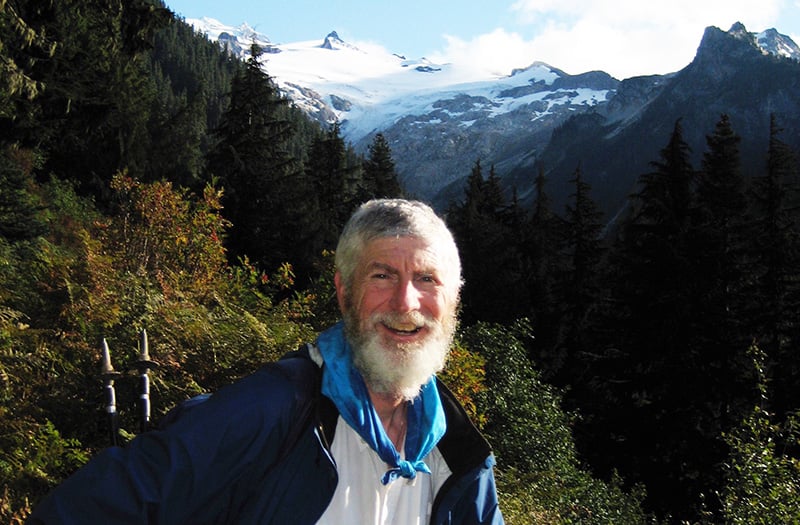 Scout Mann at Glacier Peak