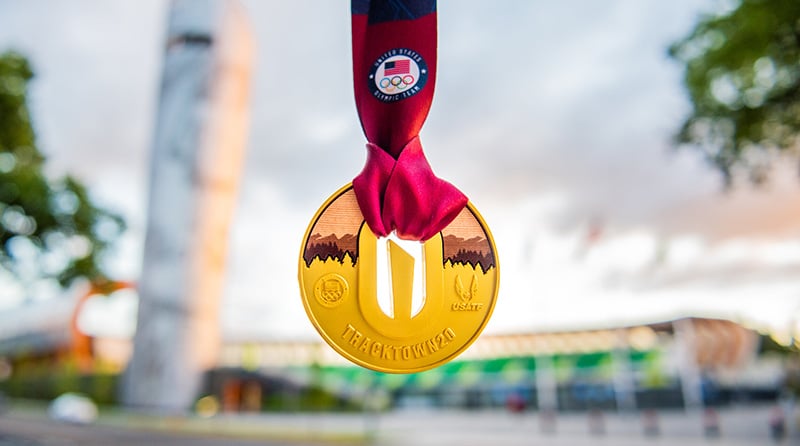 Olympic trials medal