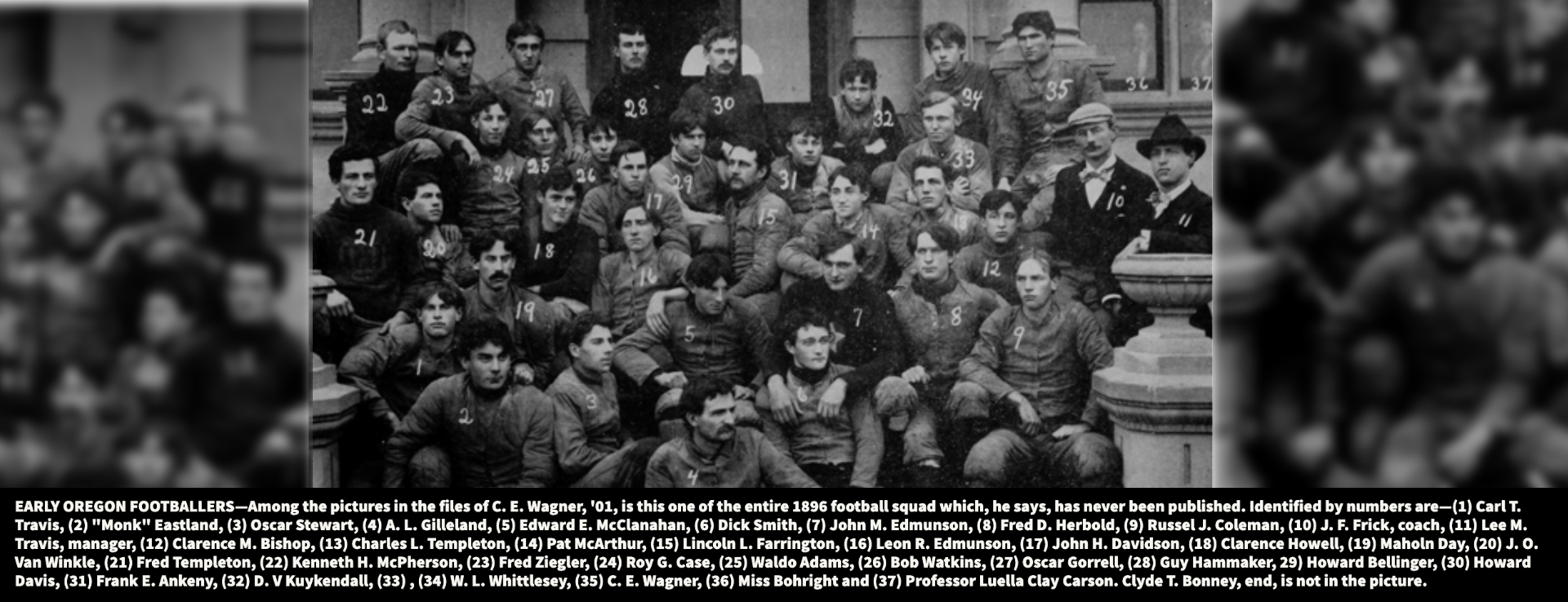 EARLY OREGON FOOTBALLERS