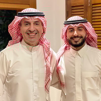 Fawzi Alkadi, BS ’96 (marketing), on what it takes to be a dad