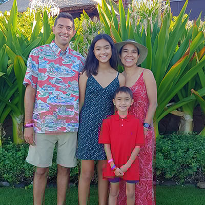 Kāne Ng-Osorio, BS ’98 (psychology), on spending time with kids