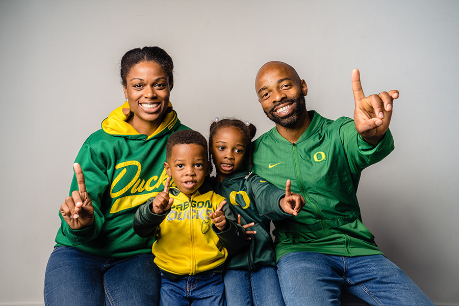 Nate and Rayna Jackson with their two children
