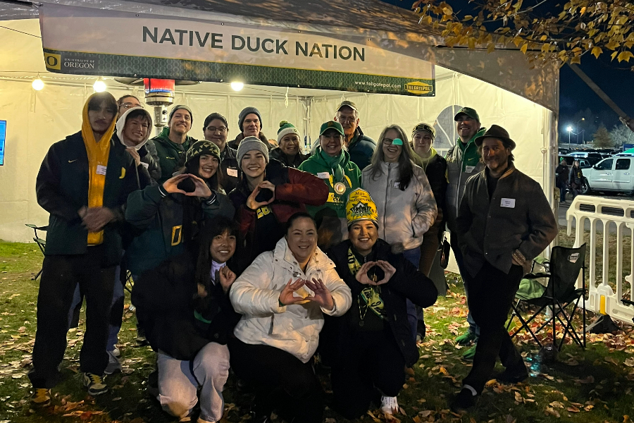 Native Duck Nation tailgate