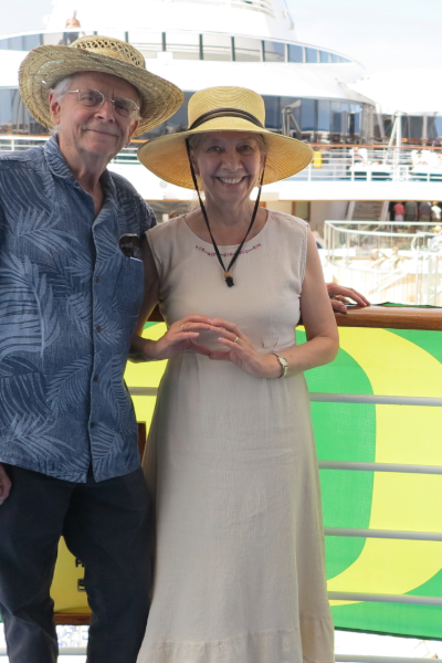 The Langs on their GoNext trip to the Mediterranean in September 2024