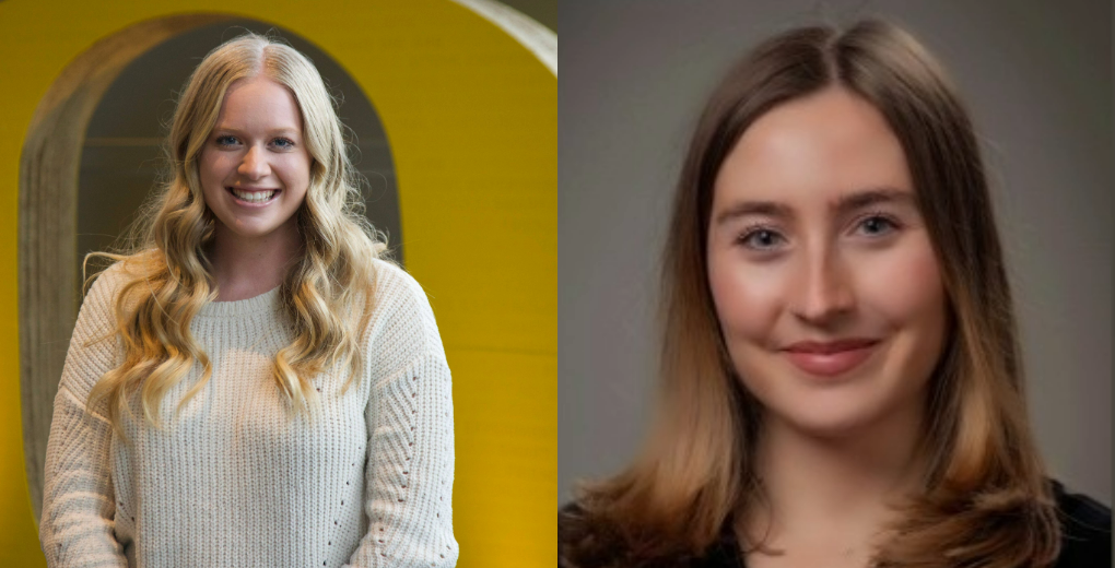 Kayla Choate and Ella Polley headshots