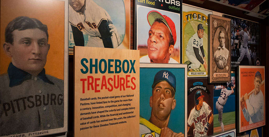 Collage of famous baseball cards