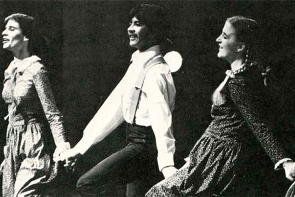 Students in the Dance '80 concert