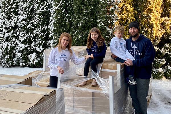 Launching their company has truly been a Christiansen family endeavor