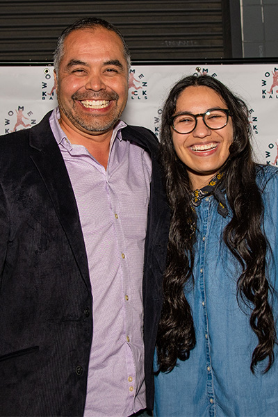 Gutierrez with Uncle Joe