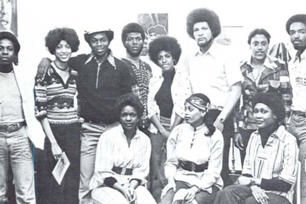 Members of the Black Student Union in 1976