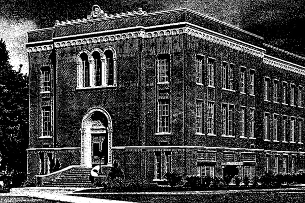 Chapman hall in the 1940s