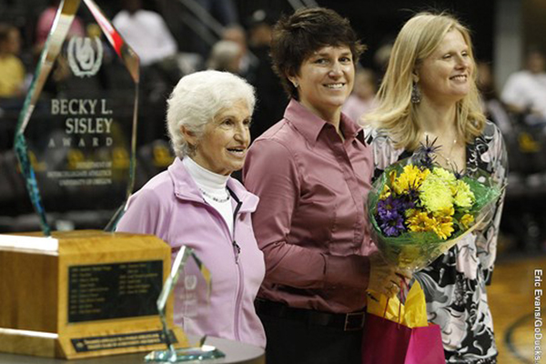 Presentation of the Becky L. Sisley Award