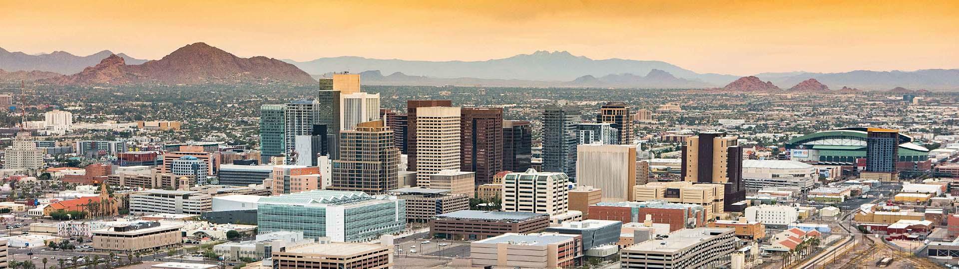 City skyline of Phoenix, Arizona