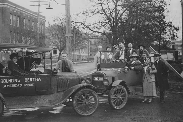 1924 UO campus photo