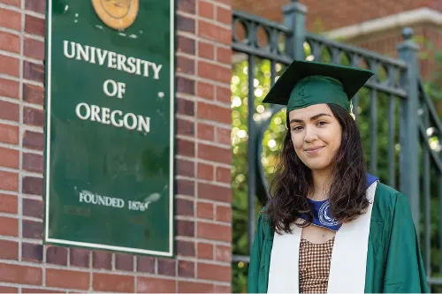 Adrianna Vaca-Navarro Graduation Picture