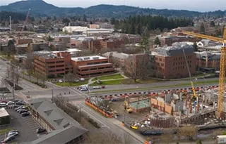 Construction of the Knight Campus