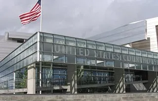 Federal courthouse in Eugene