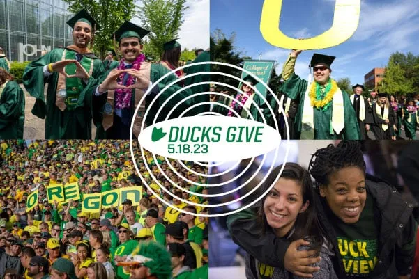 Support UO students during Ducks Give 2023