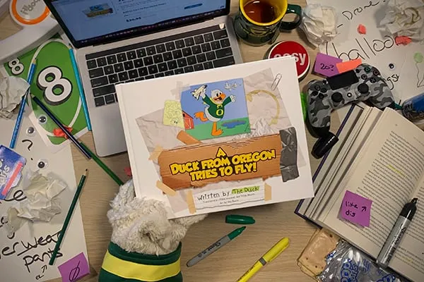 The Duck tells his story of trying to fly
