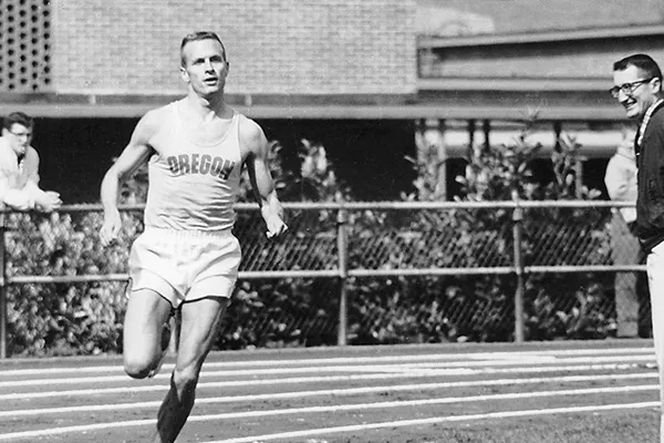 Middle-distance runner Dyrol Burleson to the Collegiate Athlete Hall of Fame