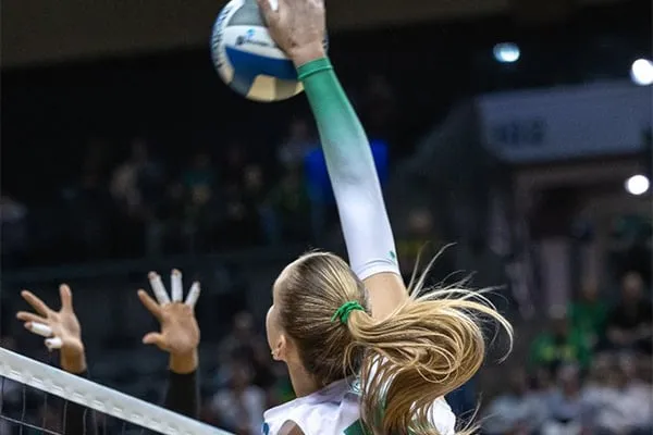 Oregon Volleyball celebrates a strong season and regional finals appearance