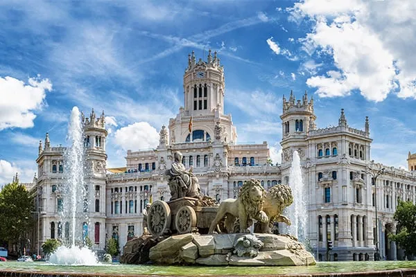 Cibeles fountain in Madrid