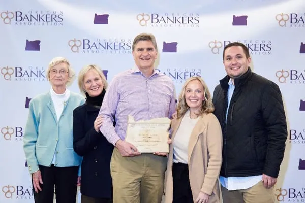 Oregon Bankers Association Inducts Richard E. Brown into Oregon Bankers Hall of Fame