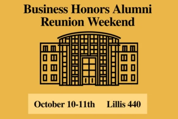 UO Business Honors Alumni Reunion Weekend