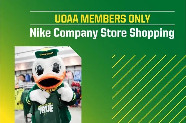 UOAA Members Only Nike Company Store Shopping event