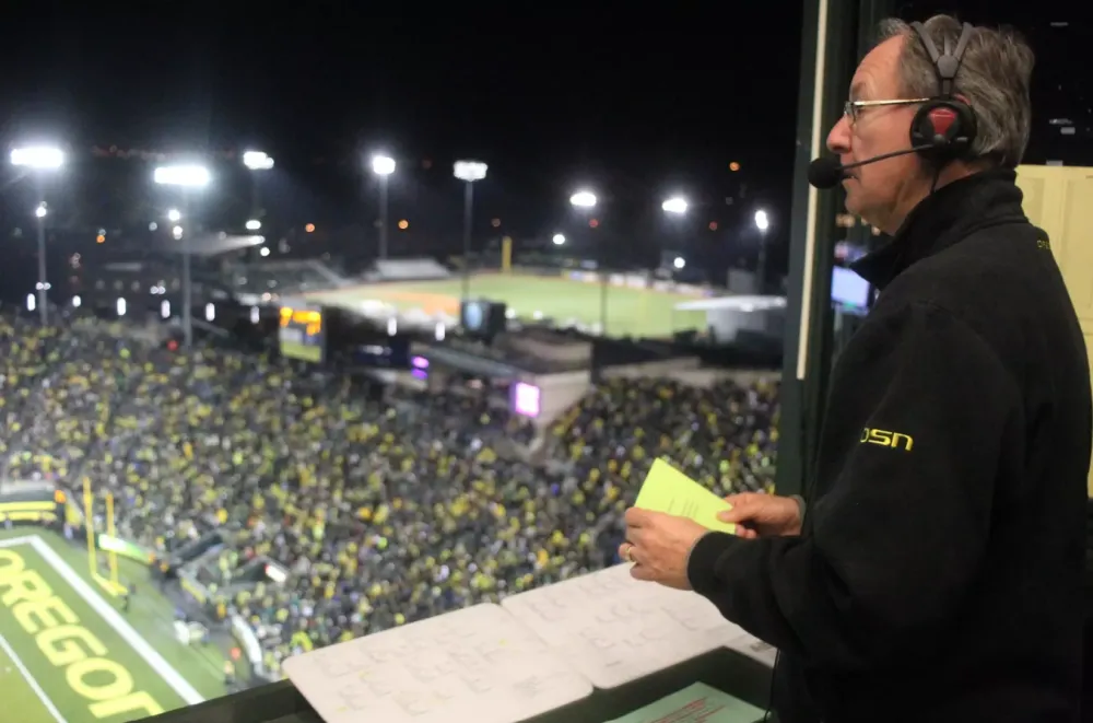Jerry Allen pictured is one of the honorees of UO Athletics