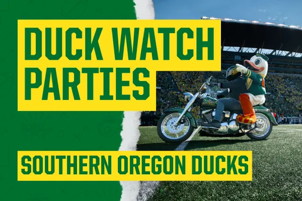 Duck Watch Parties Southern Oregon Ducks