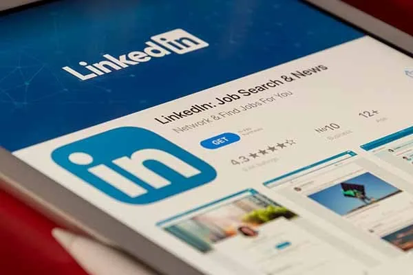 LinkedIn app in appstore