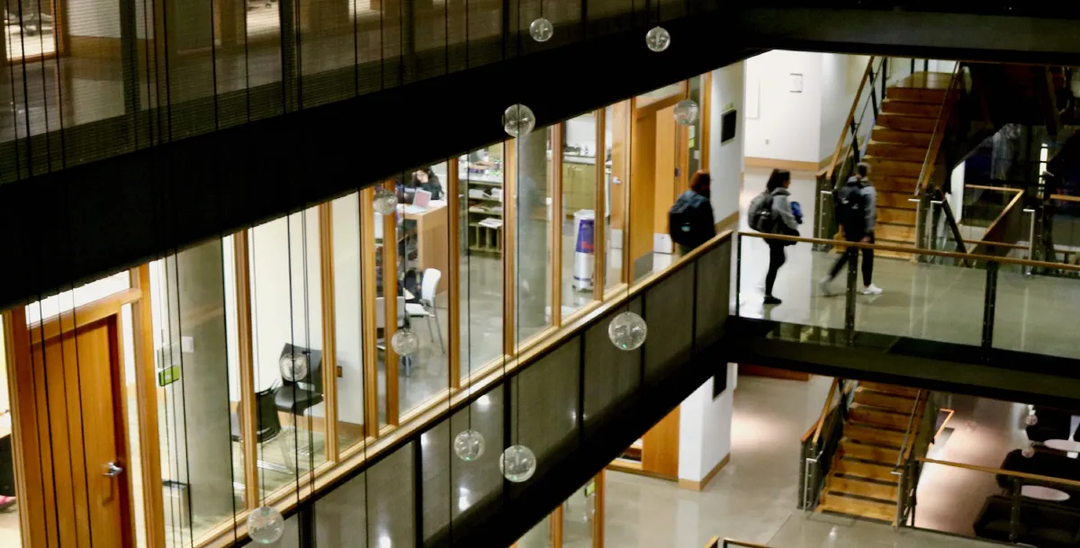 Hallways of University of Oregon