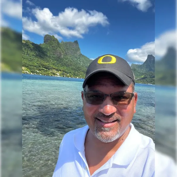 Ken Sprague Jr in French Polynesia