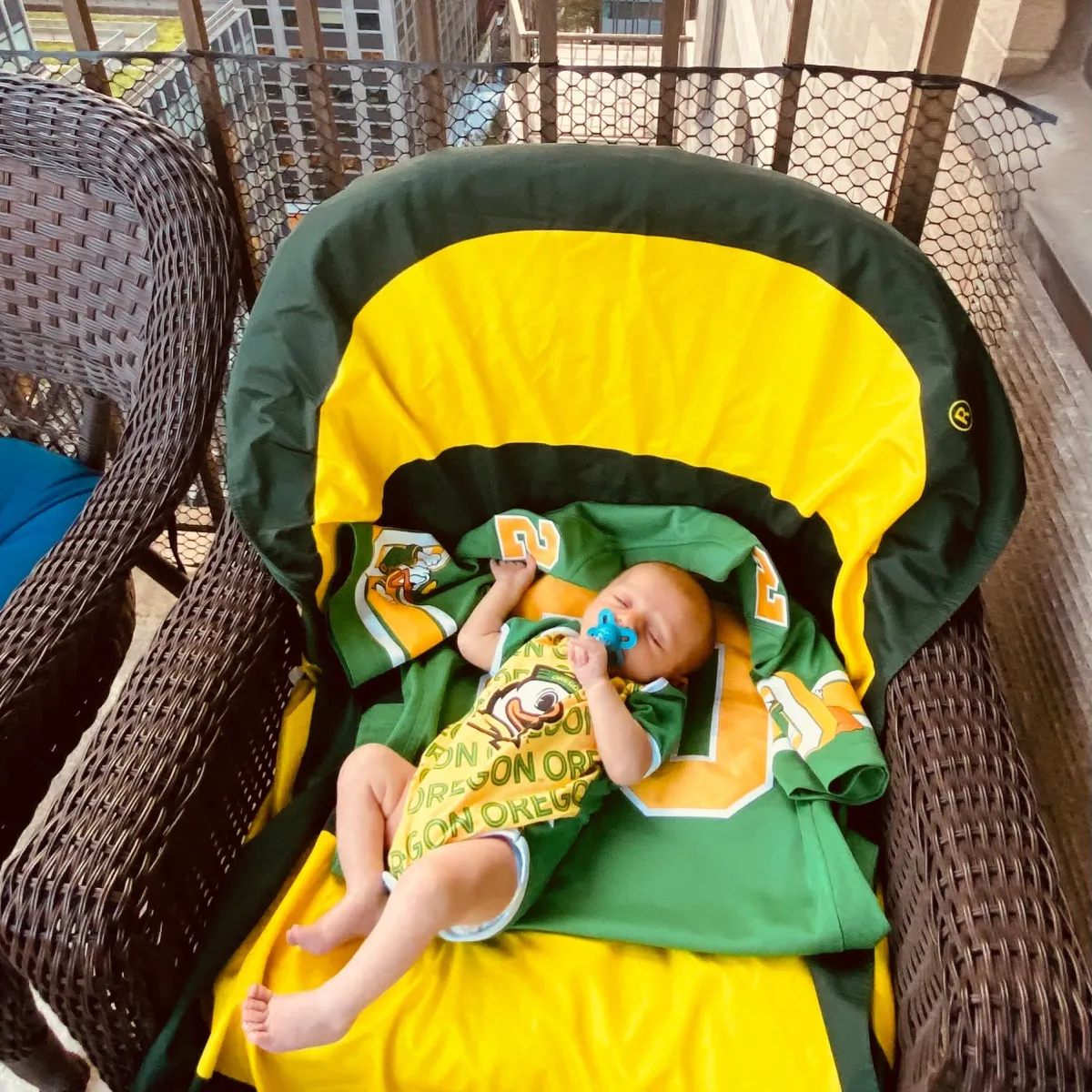 Baby William all ducked out
