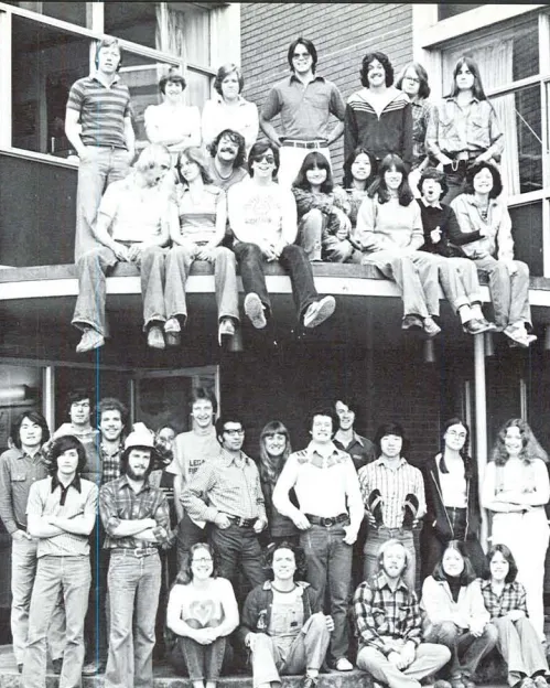 Residents of Hamilton-Collier pose for a photo.
