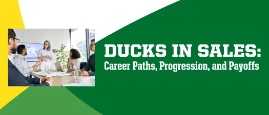 Ducks in Sales Career Paths, Progression, and Payoffs event header
