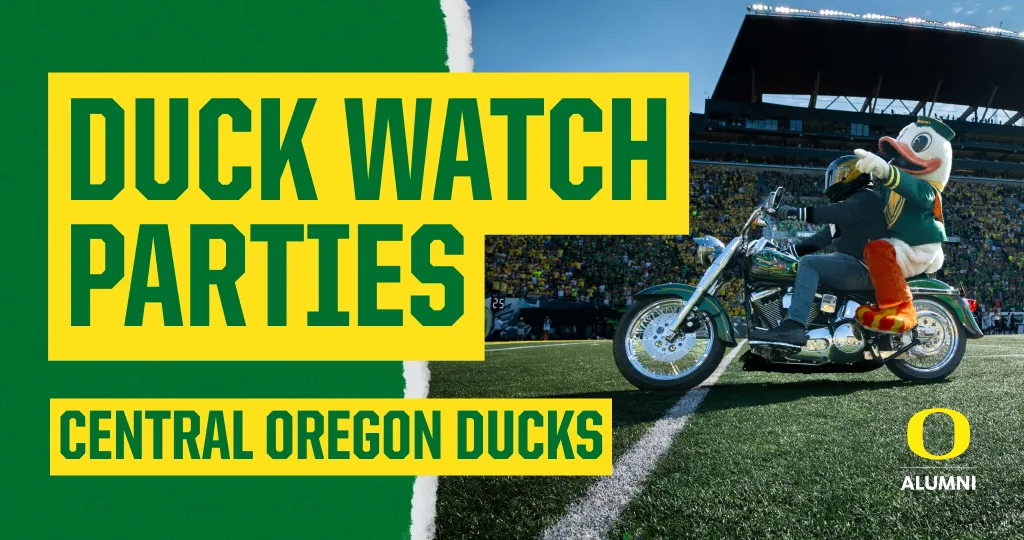 Central Oregon Ducks Watch Party Banner