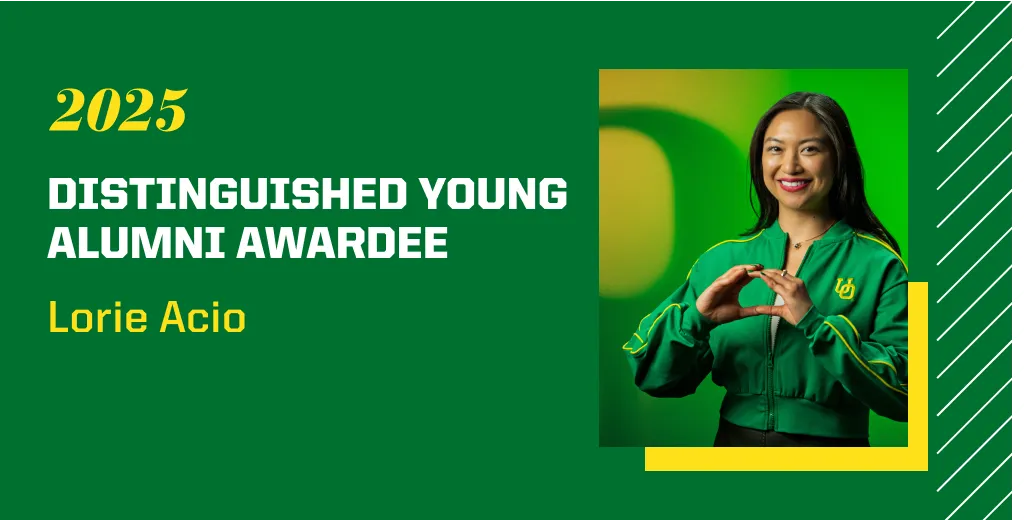 Distinguished Young Alumni Awardee Lorie Acio